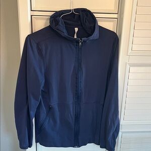 Lululemon Blue Hooded Jacket
